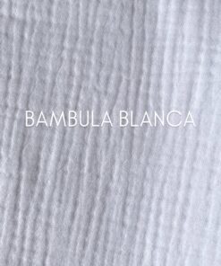 Manta Coralina Elegir tejido - BAMBULA BLANCA