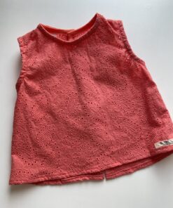 Blusa coral talla 12-18 meses