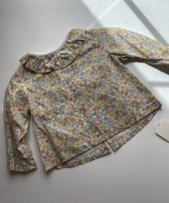 Blusa flor tropical talla 3-6 meses