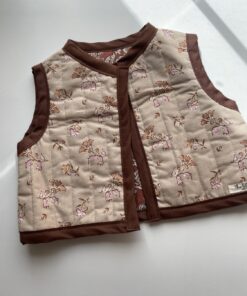 Chaleco reversible talla 9-12 meses