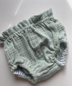 Cubrepañal bambula verde