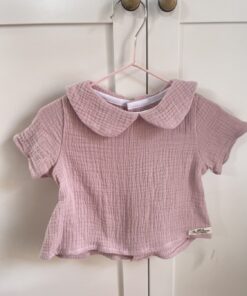 Blusa bambula rosa